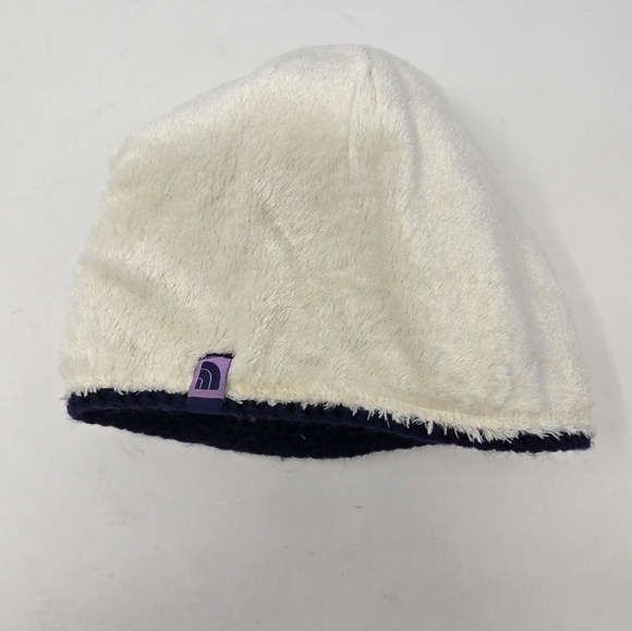 THE NORTH FACE FLEECE LINED KNITWEAR BEANIE HAT CAP CROCHET DESIGN UNISEX OS - Picture 7 of 11